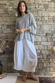 Conrad Grunge Loose Cotton Knit Pearl